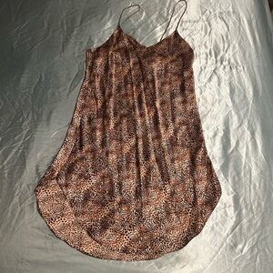 Leopard Print Women's Nightgown